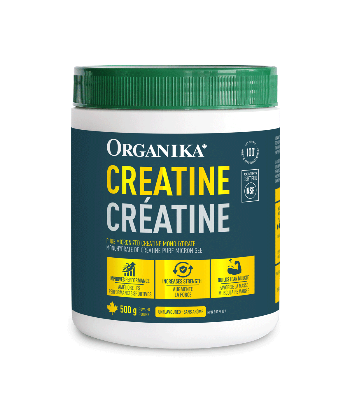 Organika Creatine Powder - Unflavoured