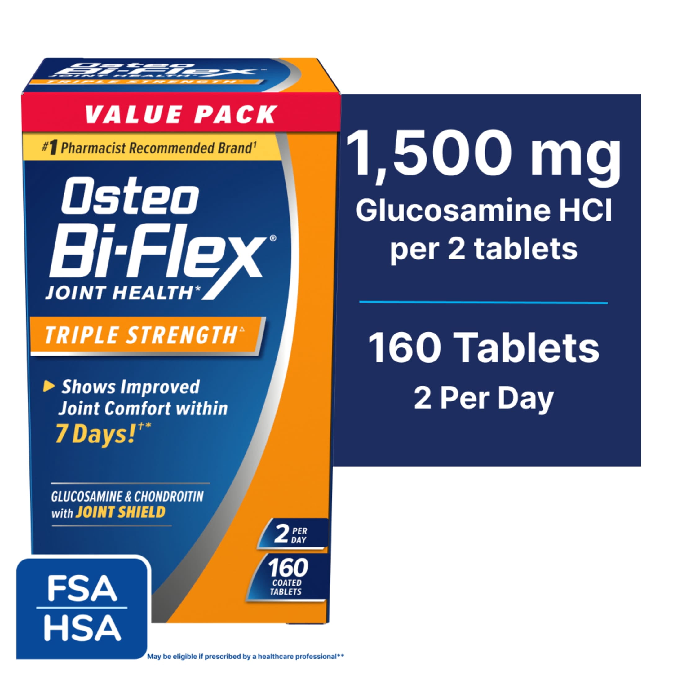 Osteo Bi-Flex Osteo Bi-Flex Triple Strength Joint Health Dietary Supplement with Glucosamine Chondroitin