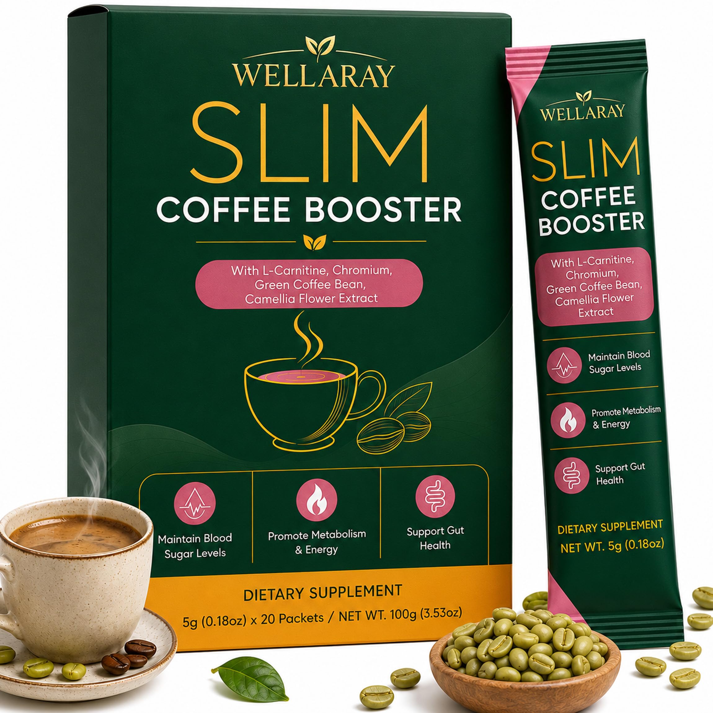 Wellaray Wellaray Slim Coffee Booster